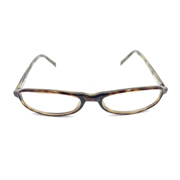 Gucci GG1416 5U2 Brown Tortoise Slim Rectangle Eyeglasses Frames 52-16 135 Italy - Picture 2 of 12